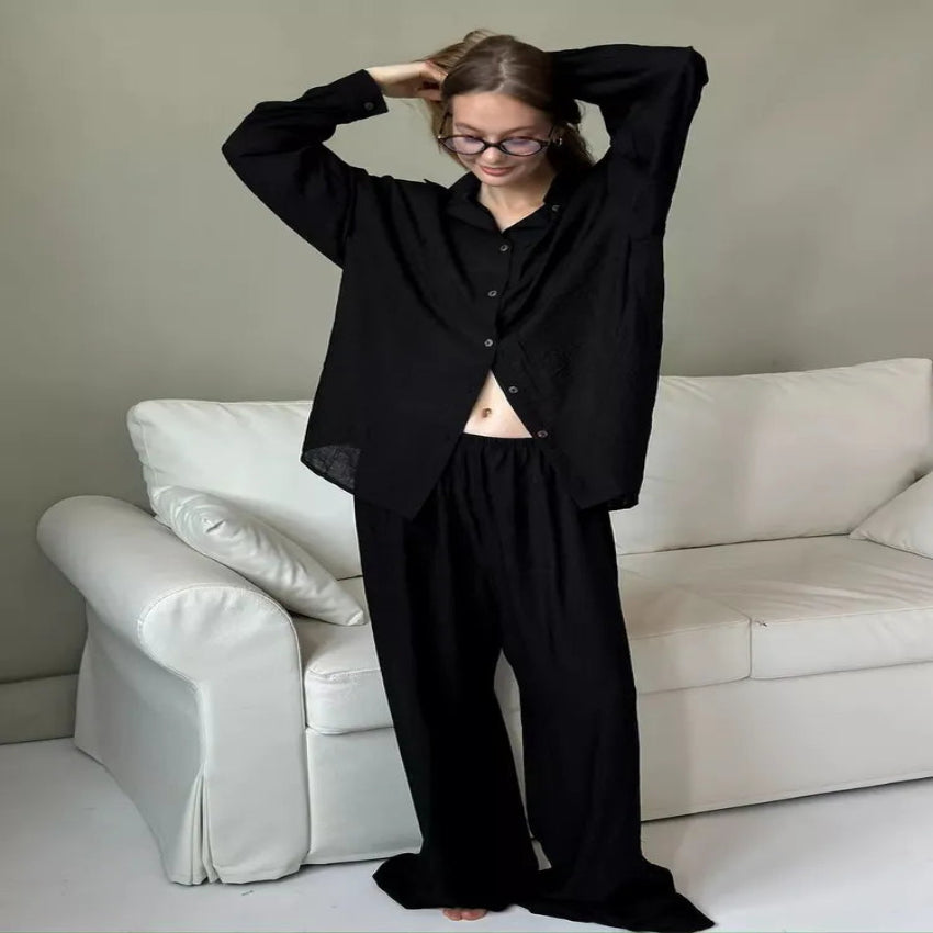 Women’s Button-Up Pajama Set