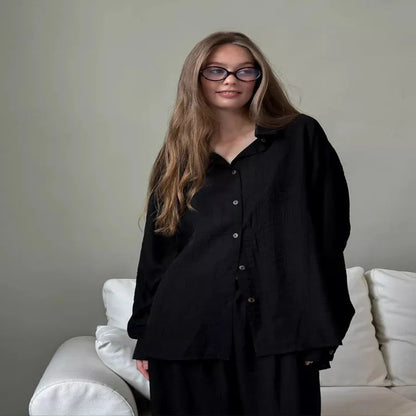 Women’s Button-Up Pajama Set