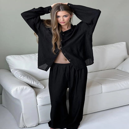 Women’s Button-Up Pajama Set