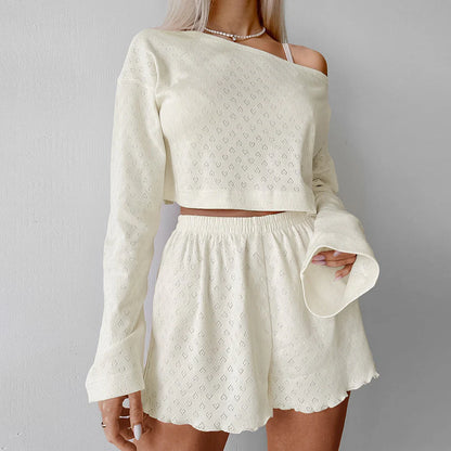 Women’s 2-Piece Heart-Pattern Lounge Set