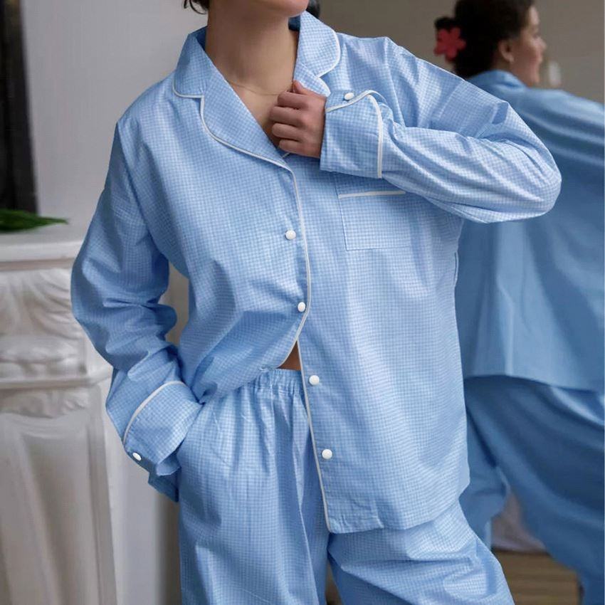Classic Button-Up Pajama Set