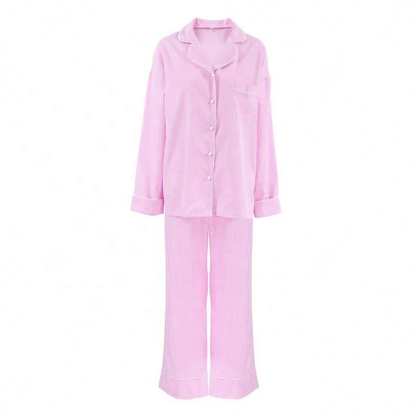 Classic Button-Up Pajama Set