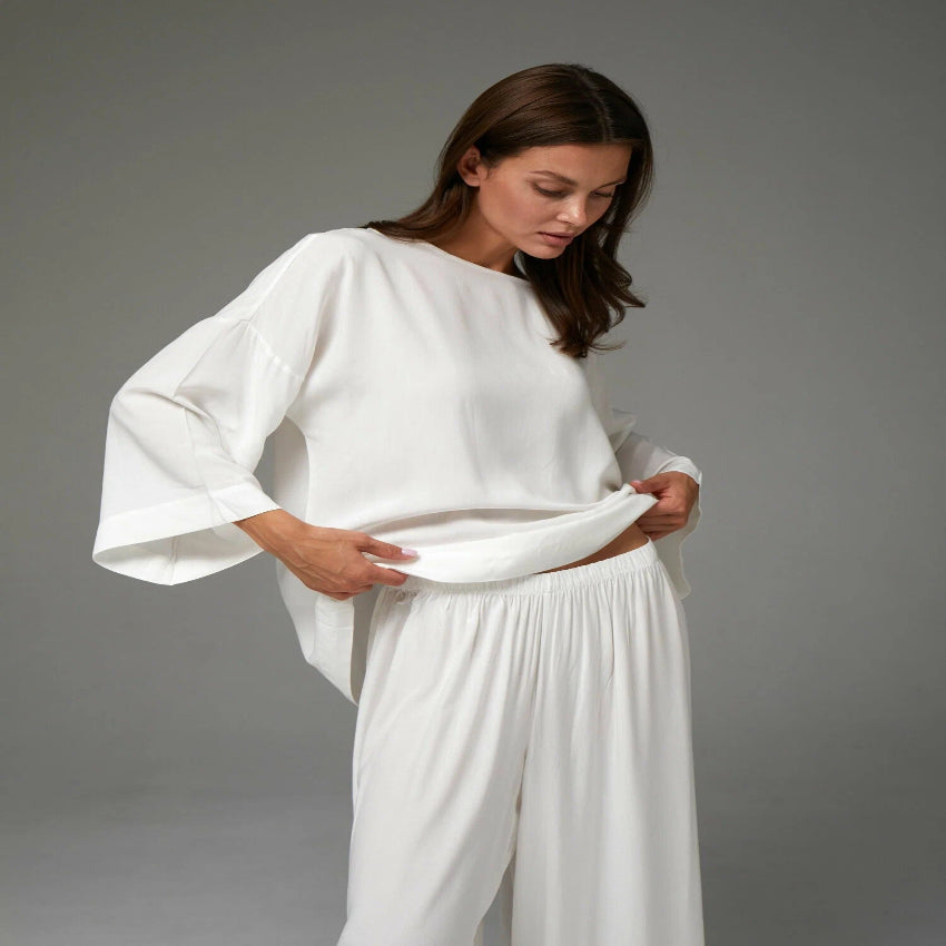 Beige Luxe Oversized Lounge Set
